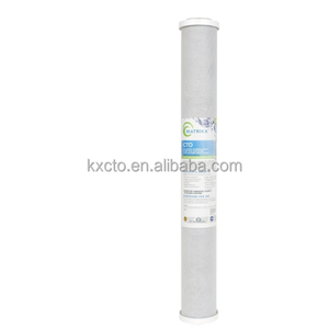 Filtre à eau commercial conforme à la norme californienne Prop 65, filtre à bloc de carbone pour boîtiers de filtre à encastrer, filtre à eau de premier ordre - Product Image 1