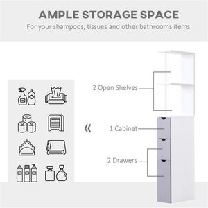 Mobiletto da Bagno in MDF e PVC per Soggiorno e Uso Alberghiero - Product Image 5
