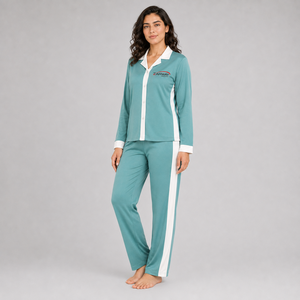 Conjunto de Pijama para Mujer de la Mejor Calidad, Logotipo Personalizado, Algodón Suave, Transpirable, Cómodo, Ropa de Dormir, Ropa de Casa, Precio Bajo al por Mayor - Product Image 3