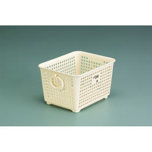 Cesto anello bianco Inomata per la conservazione - Product Image 1