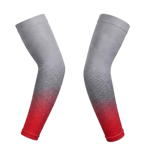 Unisex Gradient Cycling <b>Arm</b> <b>Sleeves</b> Anti-Uv Quick Dry Breathable Spandex Polyester Outdoor Sport Adult <b>Compression</b> <b>Sleeve</b> - Product Image 1