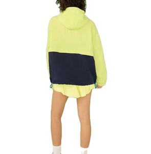 Vestes coupe-vent pour femmes de qualité supérieure avec logo personnalisé, en nylon imperméable froissé, vestes à fermeture éclair pour femmes, vêtements de rue pour femmes - Product Image 2