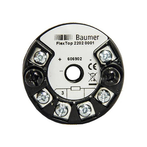 Transmisor de Temperatura Universal Baumer Flextop 2202 con Sensor RTD de 24 VCC para Control de Procesos - Personalizable OEM/ODM - Product Image 1