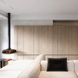 ชุดครัวหรูหราสไตล์ยุโรปแบบกำหนดเองของโครงการ JY พร้อมไอส์แลนด์ ประกอบเองได้ มาตรฐานกันน้ำ E1 E0 ผลิตจากโรงงานเฟอร์นิเจอร์เวียดนาม - Product Image 2