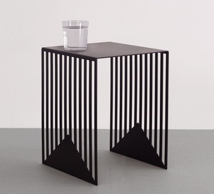 Table basse moderne en métal au design minimaliste fait main avec cadre en fer doré, meubles de salon - Product Image 6