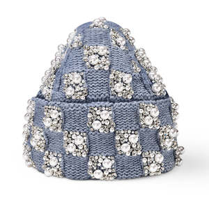 Gorro de Punto Jacquard con Diseño Gráfico Estampado Unisec, Gorro de Lana para Hombre y Mujer, Ultra Suave, 100% Algodón, Estilo Mohair, OEM - Product Image 3