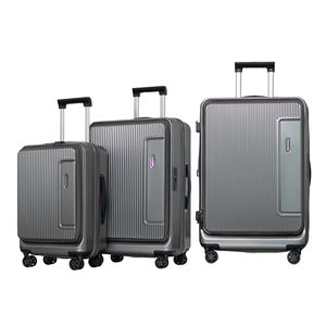 Ensemble de bagages à main ABS PC 20 24 28 pouces avec cadre en aluminium, valise rigide, serrure TSA, fournisseur OEM Vietnam - Product Image 4