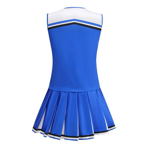 Costume de pom-pom girl pour femmes, tenue de cheerleading, uniforme scolaire, déguisement pour fête d'Halloween pour adultes, design personnalisé - Product Image 2