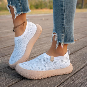 Zapatos de Caminar Cómodos para Mujer, Primavera-Otoño, Plataforma Gruesa, Aumentan la Altura, Ligeros, Transpirables, Antideslizantes, Zapatillas Casuales - Product Image 4