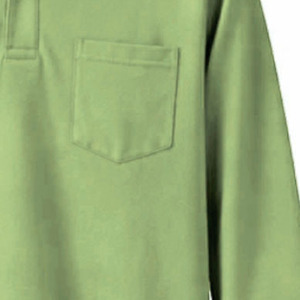 Camisa Polo de Manga Larga con Corte Regular y Puños Acanalados, 100% Mezcla de Algodón, Ropa de Trabajo, con Bolsillo - Product Image 3