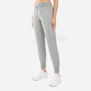 Pantalon pour femmes en coton et polyester, coupe régulière, qualité supérieure, taille élastique, hiver, vente chaude - Product Image 6