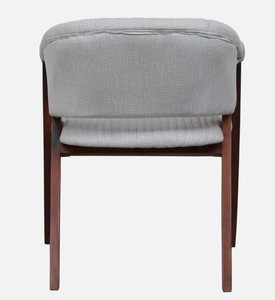 Modern Solid Wood <b>Dining</b> <b>Chair</b> Upholstered with Velvet Seat Back Linear Tufted Midcentury Design for Home <b>Dining</b> Use - Product Image 4