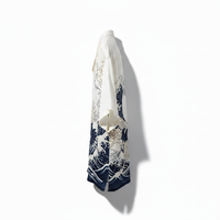 Neue Modische Chinesische Traditionelle Kostümkleidung Seiden-Kimono Herren Streetwear Jacke