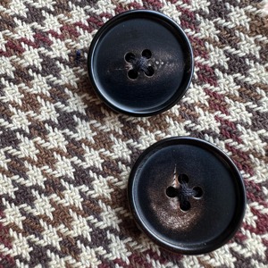 Boutons en corne de buffle, boutons de couture bio, boutons en os de style vintage, boutons ethniques en os de buffle, boutons en os sculpté pour vêtements - Product Image 5