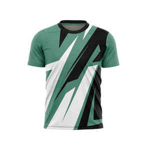 Camiseta Deportiva Personalizada de Alta Calidad para Hombre, Estilo Casual, Tejido de Poliéster/Algodón, Hecha en Pakistán, Estilo Sublimado - Product Image 1