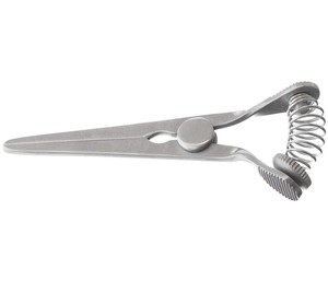 คีมจับหลอดเลือดแบบตรง Glover Bulldog Clamp ขนาด 2.75 นิ้ว ทำจากเหล็กกล้าไร้สนิมคุณภาพสูง สำหรับการผ่าตัดและกระบวนการทางหลอดเลือด - Product Image 1