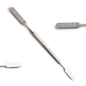 Espátula de Cemento Dental Manual de Alta Calidad, Instrumento de Acero Inoxidable de Doble Punta para Mezclar Cera y Amalgama, con Certificación CE - Product Image 1