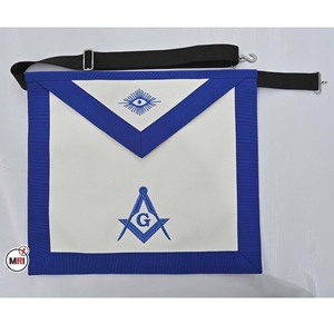 ผ้ากันเปื้อน Masonic สีขาวสำหรับผู้ชาย - Product Image 3