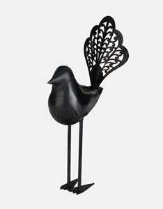 Décoration de table Black Bird, accent décoratif parfait pour le bureau, ornement de bureau, presse-papiers, présentoir de table d'appoint et figurine moderne - Product Image 1