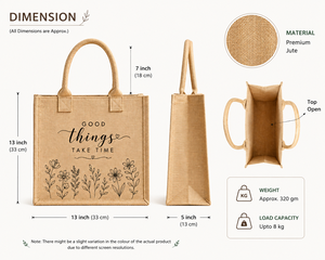 Sac fourre-tout en jute personnalisé de qualité supérieure, écologique, réutilisable, pour le shopping, vente en gros, cadeau, courses, pour femmes, mariage, fête - Product Image 2