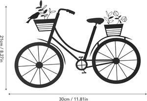 Décoration Murale Classique en Fer Forgé pour Vélo, Design Moderne Multicolore, Ornement Métallique Créatif pour Café, Restaurant, Bar, Cadeau d'Anniversaire - Product Image 5