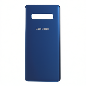 Pour Samsung S10 Coque arrière G973F Verre bleu Pièce de rechange - Product Image 2