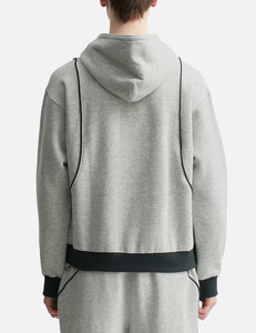 Sudadera con Capucha Gris para Hombre, Estilo Athleisure, Personalizable, de Alta Calidad, Tejido Suave de Algodón Mezclado, Corte Cómodo, Ropa Casual Urbana - Product Image 2