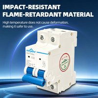 Dispositif de protection contre les surcharges et les courts-circuits CYDUN MCB DC 500V pour systèmes solaires industriels, disjoncteur miniature basse tension