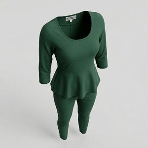 2026 <b>Doctor</b> Women Scrub <b>Set</b> Short Sleeve Fashion Zipper Design Nursing Uniform <b>Sets</b> Medical/Dental/Lab Use - Product Image 2