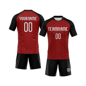 Conjunto de Uniforme de Voleibol Sublimado para Hombre Crescent Wear, Cuello en V, Manga Corta, Absorbe la Humedad, 100% Poliéster, Color Degradado - Product Image 1