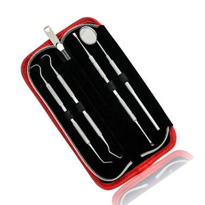 Set de 4 Herramientas Manuales para Higiene Dental, Kit de Dentista, Limpiador Bucal, Equipo para Rellenar Dientes, Removedor de Placa, Certificado CE - Product Image 6
