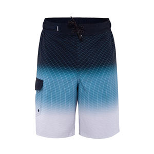 Shorts de plage décontractés pour hommes en polyester respirant à séchage rapide, parfaits pour l'été, avec taille élastique – Vente en gros - Product Image 1