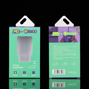 Chargeur universel PD 3.0 à charge rapide, emballage en carton écologique de type dossier pour chargeurs universels - Product Image 3