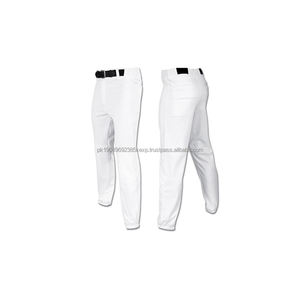 Pantalons de baseball pour jeunes hommes, blancs et personnalisés, vêtements de softball à sublimation vente en gros - Product Image 6