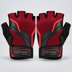 New Arrival Cycling Gloves Durable Fabric Comfortable Fit Breathable Design Anti Slip Grip Shock Absorbing Palm For Cycling - Product Image 6