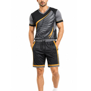 Tenue d'entraînement de badminton en tissu performant offrant respirabilité, confort et liberté de mouvement sur le terrain - Product Image 3