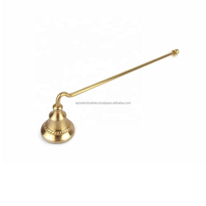 Éteignoir à bougies plaqué brillant de haute qualité fabriqué en métal Accessoires de bougies d'Inde par Azora Industries - Product Image 3