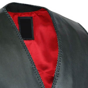 Gilet de Course Moto Personnalisé en Cuir Véritable pour Homme – Protection Coupe-Vent Grande Taille – Gilet de Sécurité pour la Conduite 2026 - Product Image 6