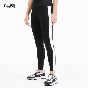 TWILL SPORTS Wholesale Breathable Summer Comfortable Soft Cotton/Bamboo High Waist <b>Tummy</b> <b>Control</b> Seamless Yoga Leggings Women - Product Image 1