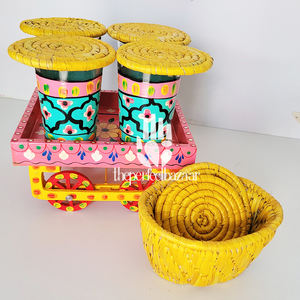 Juego de Tetera y Vasos Clásicos Ecológicos de Acero Inoxidable Pintados a Mano en Diferentes Tamaños y Colores - Product Image 4