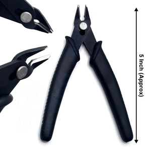 คีมตัดผมสแตนเลสสีดำสำหรับการถอดกาวเคราติน - Product Image 2