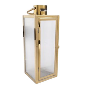 Lámpara Decorativa para el Hogar, de Vidrio y Acero, Color Dorado Brillante, Elegante, Superventas en Decoración del Hogar - Product Image 5