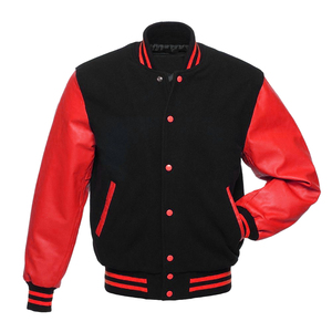 Chaqueta Varsity Unisex con Capucha, Impermeable, 100% Lana, Diseño de Bordado Personalizado, Ropa Urbana, Moda de Invierno, Venta al Por Mayor Disponible - Product Image 5