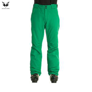 Pantalon de ski imperméable en polyester de couleur unie verte, nouvelle arrivée, qualité supérieure, tendance actuelle, vêtements pour adultes, style le plus récent, vêtements d'hiver - Product Image 2