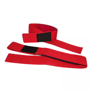 Sangles de musculation professionnelles en coton robuste pour la gym, avec logo personnalisé, pour haltérophilie et soulevé de terre - Product Image 2