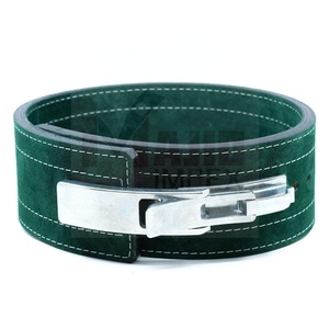 High Quality Breathable Non-Slip Unisex <b>Weight</b> Lifting Leather Cowhide Support <b>Belt</b> for Gym Fitness - Product Image 1