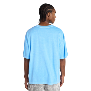 T-shirt pour homme en coton 100% premium, col rond, coupe décontractée, vêtement décontracté, coton doux, couleur unie, taille oversize - Product Image 6