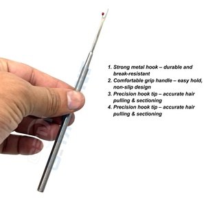 Professional Stainless Steel Hair Extension <b>Pliers</b> | Durable & Reusable Thread Cutter for Wig Making Hair Weft Stitch Removal - Product Image 4