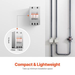 Inverter Digitale AC 20HP 70A da Monofase a Trifase 220V con Convertitore di Fase Digitale 30A per Uso Residenziale - Product Image 3