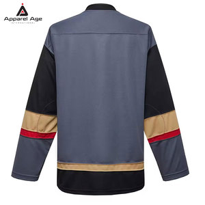 เสื้อฮอกกี้น้ำแข็งประสิทธิภาพสูง น้ำหนักเบา สำหรับฝึกซ้อมทีม ผลิตโดยผู้ผลิตเสื้อทีม จำหน่ายจำนวนมาก ผลิตในประเทศปากีสถาน - Product Image 3